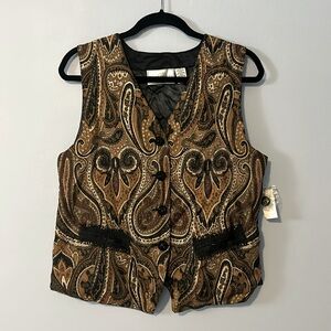 Vintage Patterned Vest